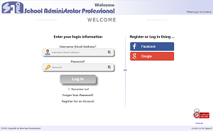 School Administrator Professional Login